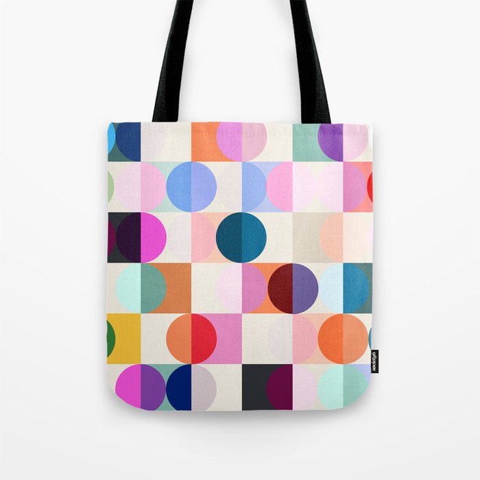 Confetti Checkerboard Tote Bag Gallery Image 1
