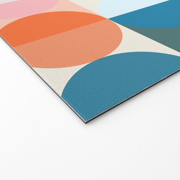 Confetti Checkerboard Welcome Mat Gallery Image 2