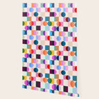 Confetti Checkerboard Wallpaper Gallery Image 2