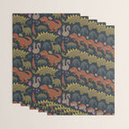 Jurassic Friends (Dark) Wrapping Paper Gallery Image 3