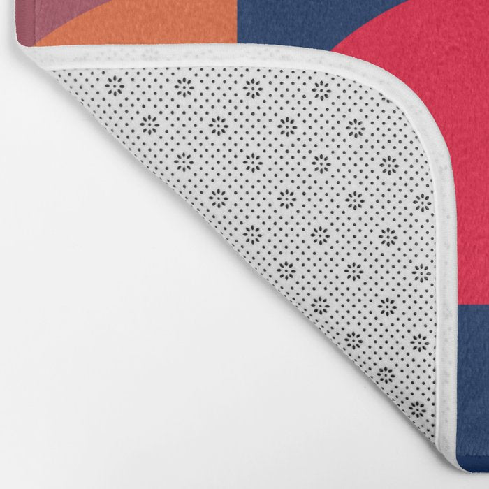 Girls in Colorful Shadows Bath Mat Gallery Image 2