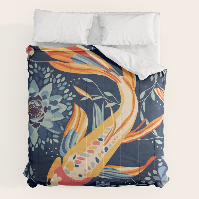 The Lotus Pond Comforter