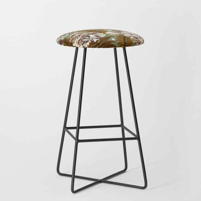Mushrooms in moon forest G Stool Gallery Image 1