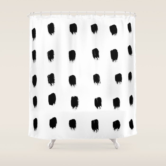 Jacques Pattern Shower Curtain Gallery Image 1