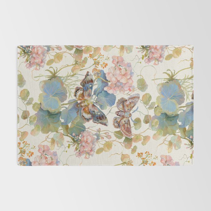 Geranium Moths Rug Gallery Image 2