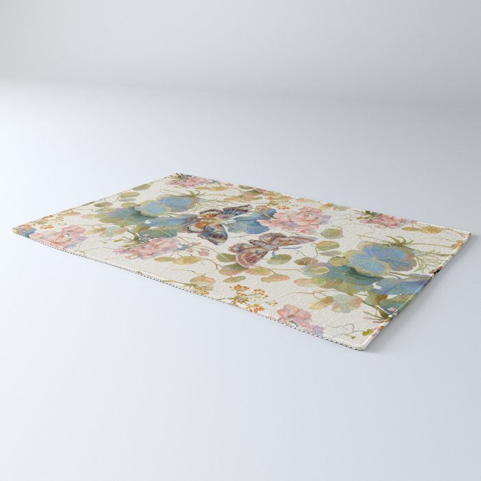 Geranium Moths Rug Gallery Image 3
