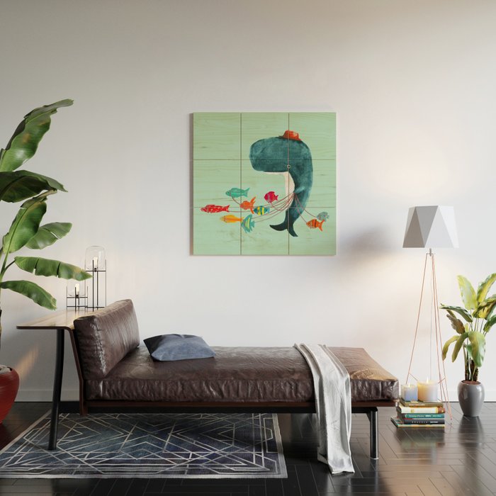 My Pet Fish Wood Wall Art Gallery Image 2