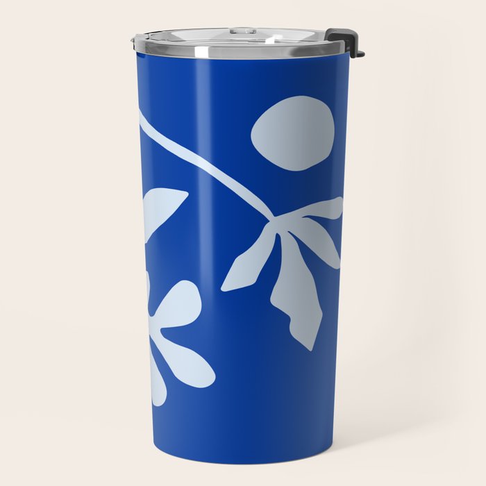 Chathams Blue Collage: Paper Cutouts Matisse Edition  Travel Mug Gallery Image 2