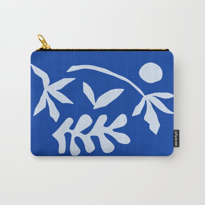 Chathams Blue Collage: Paper Cutouts Matisse Edition  Carry All Pouch Gallery Image 1