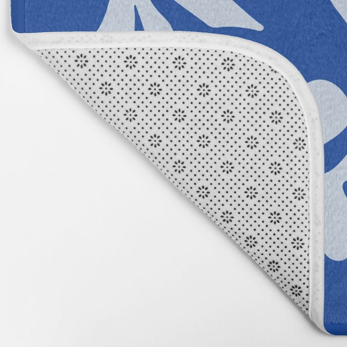 Chathams Blue Collage: Paper Cutouts Matisse Edition  Bath Mat Gallery Image 2