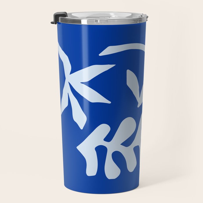 Chathams Blue Collage: Paper Cutouts Matisse Edition  Travel Mug Gallery Image 3