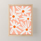 Happy Daisies Mini Art Print Gallery Image 1