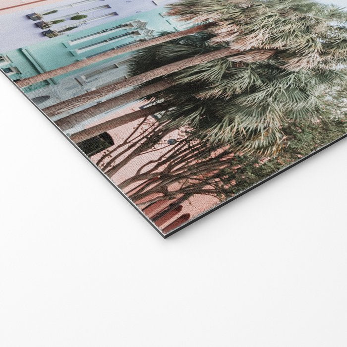 Rainbow Row No. 1 Colorful Charleston Photography Welcome Mat Gallery Image 2