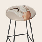 These Boots - Neutral Glitter II / Beige Stool Gallery Image 2