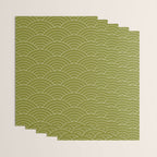 Waves (Matcha) Wrapping Paper Gallery Image 3