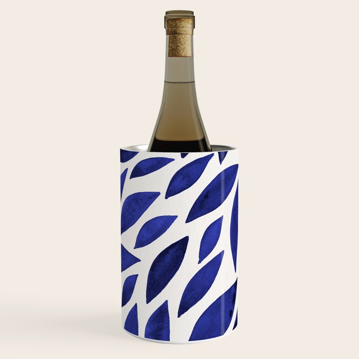 Diamond Leaves â Navy Wine Chiller Gallery Image 3