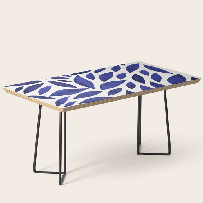 Diamond Leaves â Navy Coffee Table Gallery Image 1