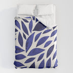 Diamond Leaves â Navy Duvet Cover Gallery Image 6
