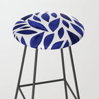 Diamond Leaves â Navy Stool Gallery Image 2