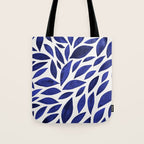 Diamond Leaves â Navy Tote Bag Gallery Image 1