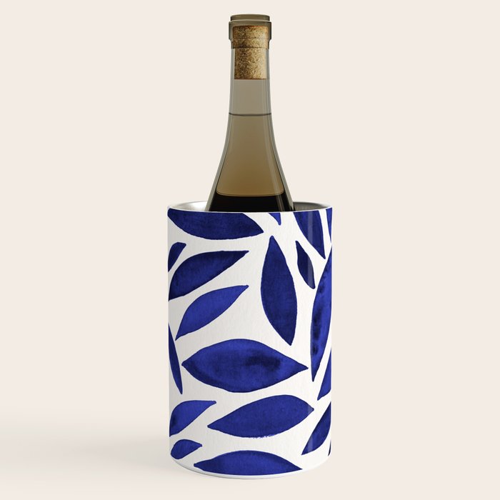 Diamond Leaves â Navy Wine Chiller Gallery Image 2