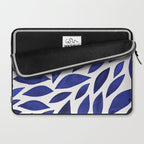 Diamond Leaves â Navy Laptop Sleeve Gallery Image 2