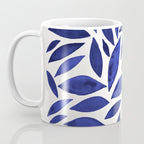 Diamond Leaves â Navy Coffee Mug Gallery Image 3