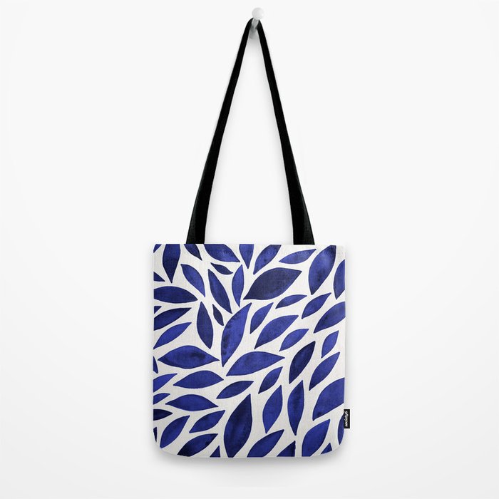 Diamond Leaves â Navy Tote Bag Gallery Image 2