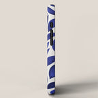 Diamond Leaves â Navy iPhone Case Gallery Image 2