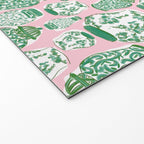 Chinoiserie Jars (Pink) Welcome Mat Gallery Image 2