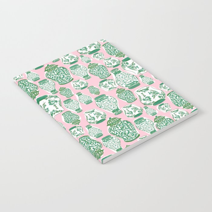 Chinoiserie Jars (Pink) Notebook Gallery Image 2