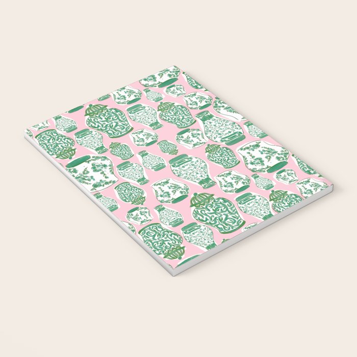 Chinoiserie Jars (Pink) Notebook Gallery Image 3