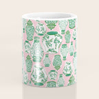 Chinoiserie Jars (Pink) Coffee Mug Gallery Image 4