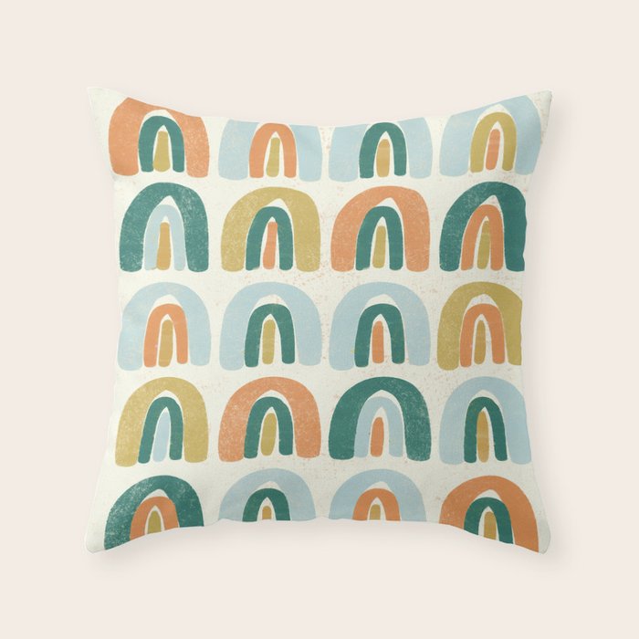 Abstract No.7 Throw Pillow Gallery Image 6