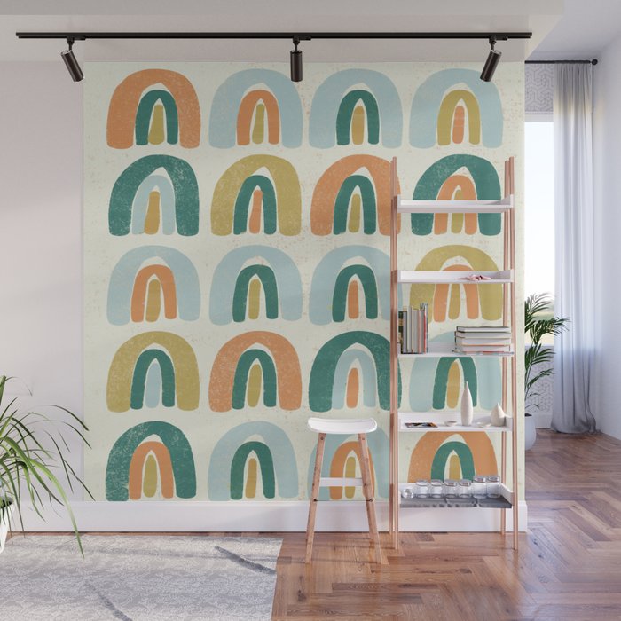 Abstract No.7 Wall Mural Gallery Image 1