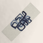 Blue Butterfly  Yoga Mat Gallery Image 1