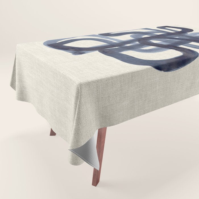 Blue Butterfly  Tablecloth Gallery Image 1