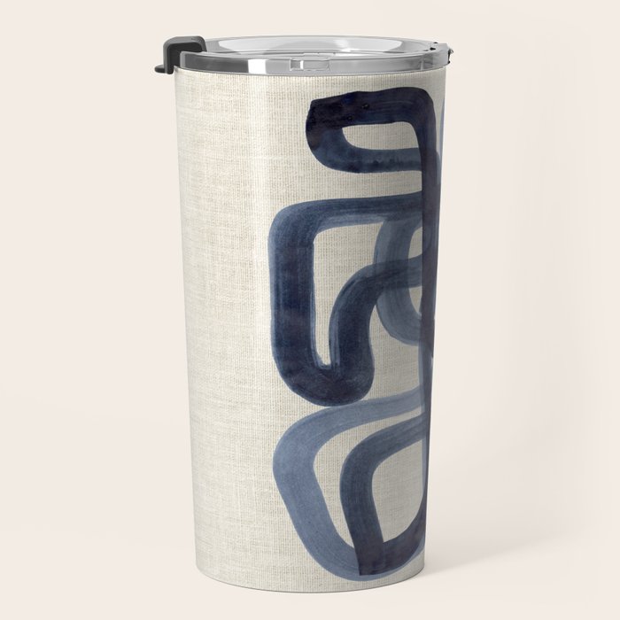 Blue Butterfly  Travel Mug Gallery Image 3
