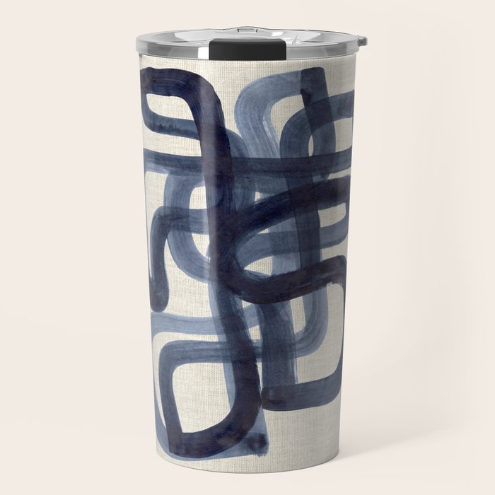 Blue Butterfly  Travel Mug Gallery Image 1