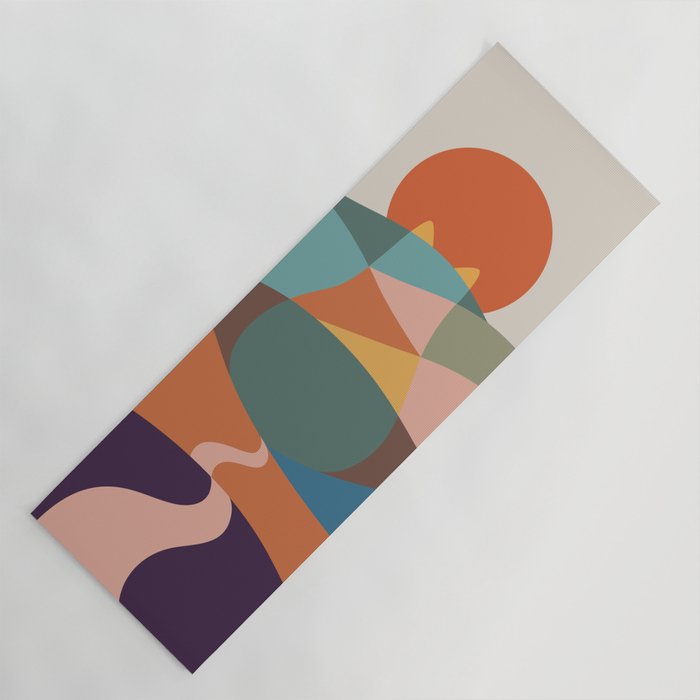 Cat Landscape 65 Yoga Mat Gallery Image 1