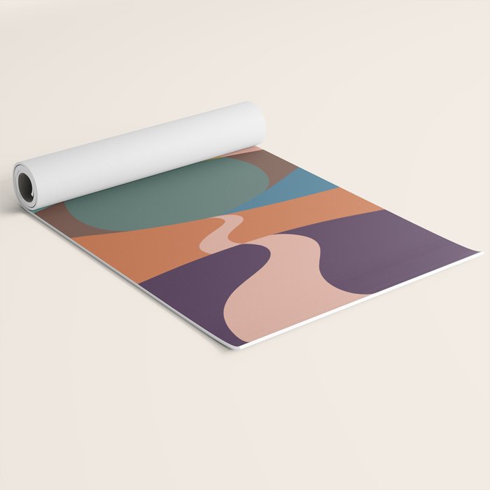 Cat Landscape 65 Yoga Mat Gallery Image 2