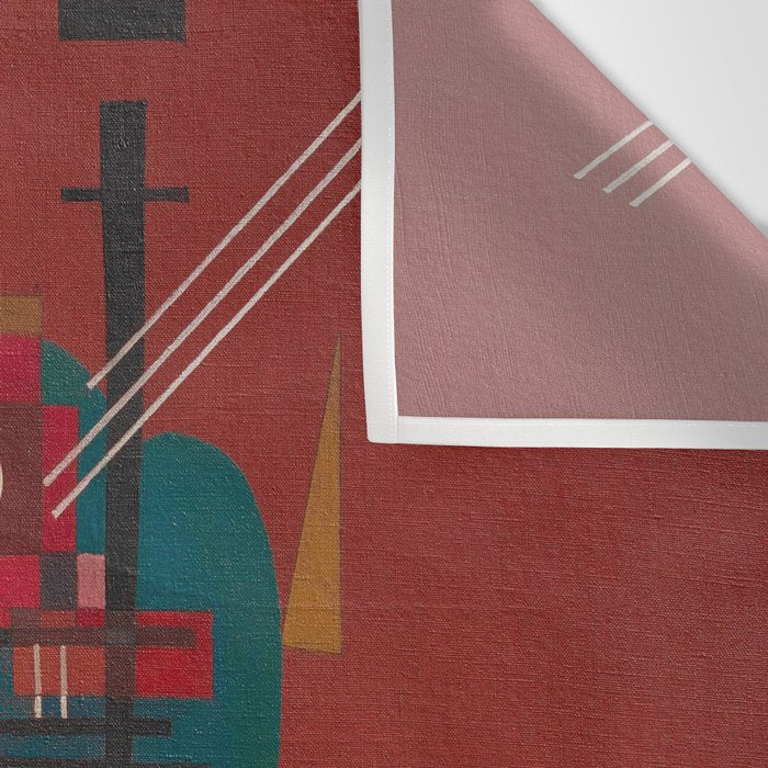 Dumpfes Rot, No.400 by Wassily Kandinsky, 1927 Wall Tapestry Gallery Image 3