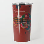Dumpfes Rot, No.400 by Wassily Kandinsky, 1927 Travel Mug Gallery Image 1