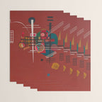 Dumpfes Rot, No.400 by Wassily Kandinsky, 1927 Wrapping Paper Gallery Image 3