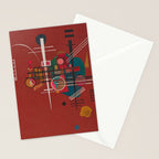 Dumpfes Rot, No.400 by Wassily Kandinsky, 1927 Stationery Card Gallery Image 2