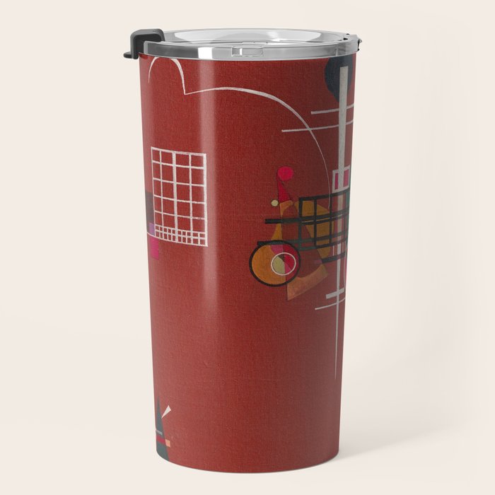 Dumpfes Rot, No.400 by Wassily Kandinsky, 1927 Travel Mug Gallery Image 3