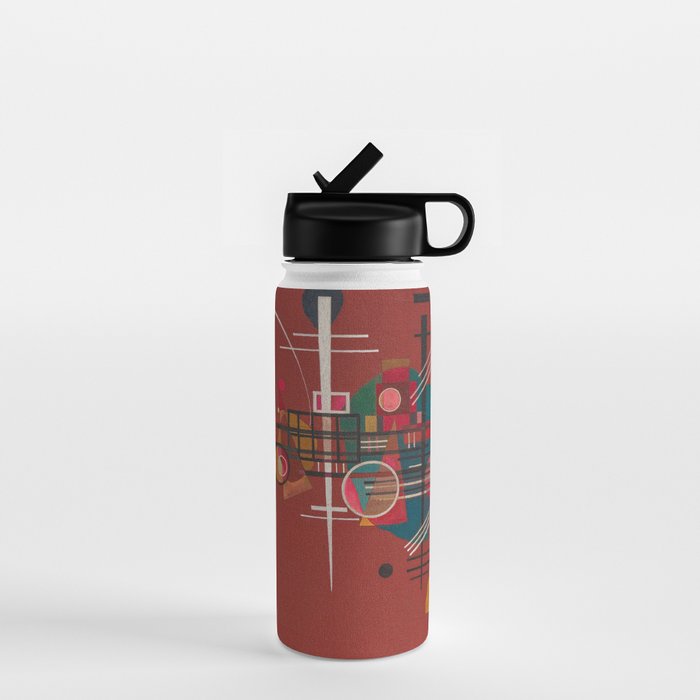 Dumpfes Rot, No.400 by Wassily Kandinsky, 1927 Water Bottle Gallery Image 1