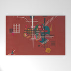 Dumpfes Rot, No.400 by Wassily Kandinsky, 1927 Welcome Mat Gallery Image 1