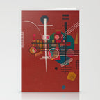 Dumpfes Rot, No.400 by Wassily Kandinsky, 1927 Stationery Card Gallery Image 2
