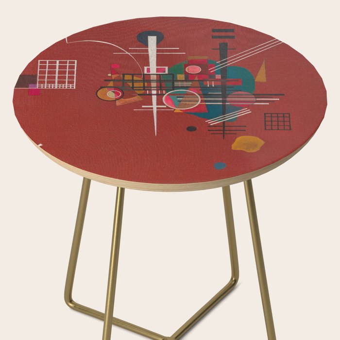Dumpfes Rot, No.400 by Wassily Kandinsky, 1927 Side Table Gallery Image 2